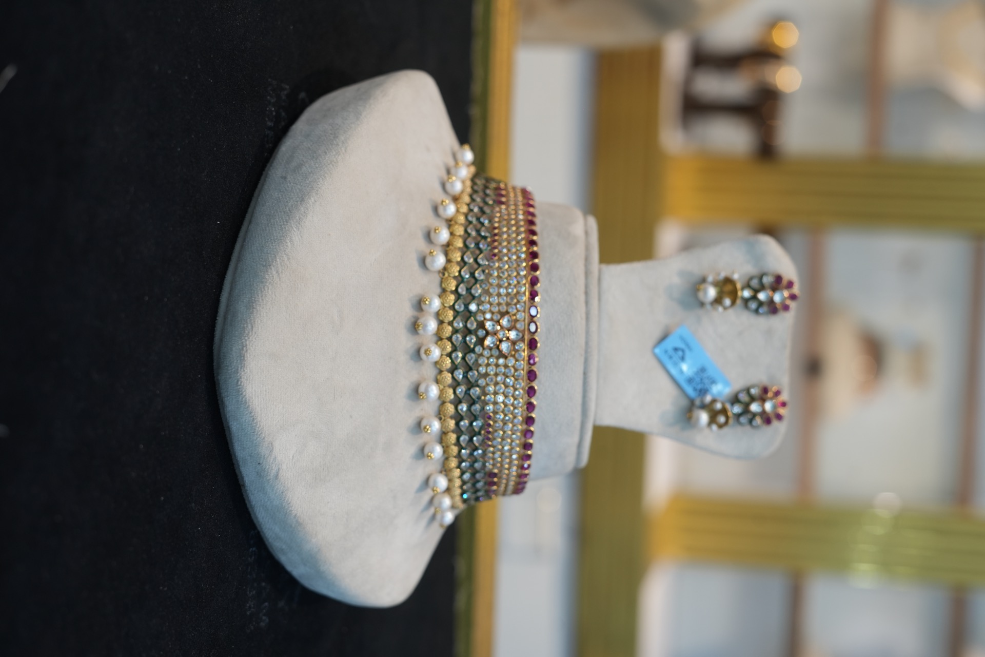 Layered gold necklace